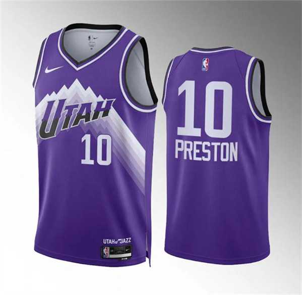Men's Utah Jazz #10 Jason Preston Purple Classic Edition Stitched Basketball Jersey Dzhi,We sell and wholesale Men's Utah Jazz #10 Jason Preston Purple Classic Edition Stitched Basketball Jersey Dzhi on line form chian!